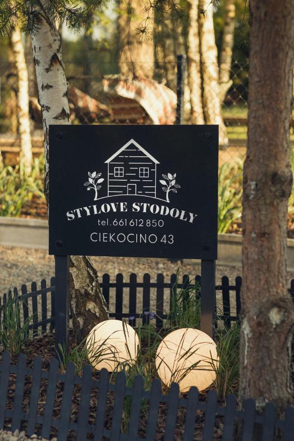 Stylove Stodoly - Domy Ukryte W Brzozach Ciekocino 외부 사진